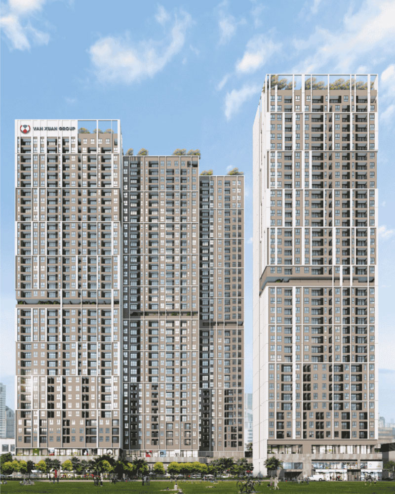 phối cảnh happy one city