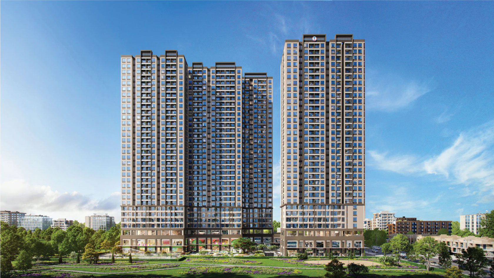 phối cảnh happy one city