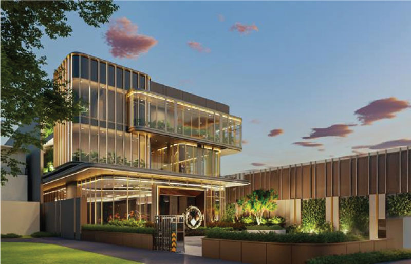 Nhà điều hành trung tâm Happy One tọa lạc tại P.Bình Hòa (Cổng chào Bình Dương cũ), gồm một trệt hai lầu với tổng diện tích sàn xây dựng 2.403,9m²