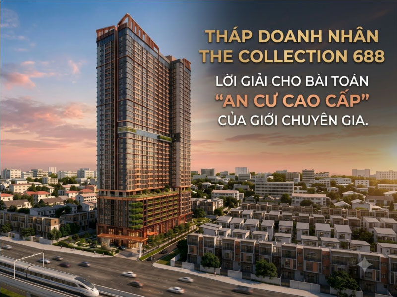 Tháp Doanh Nhân The Collection 688: Lời Giải Cho Bài Toán “An Cư Cao Cấp” Của Giới Chuyên Gia